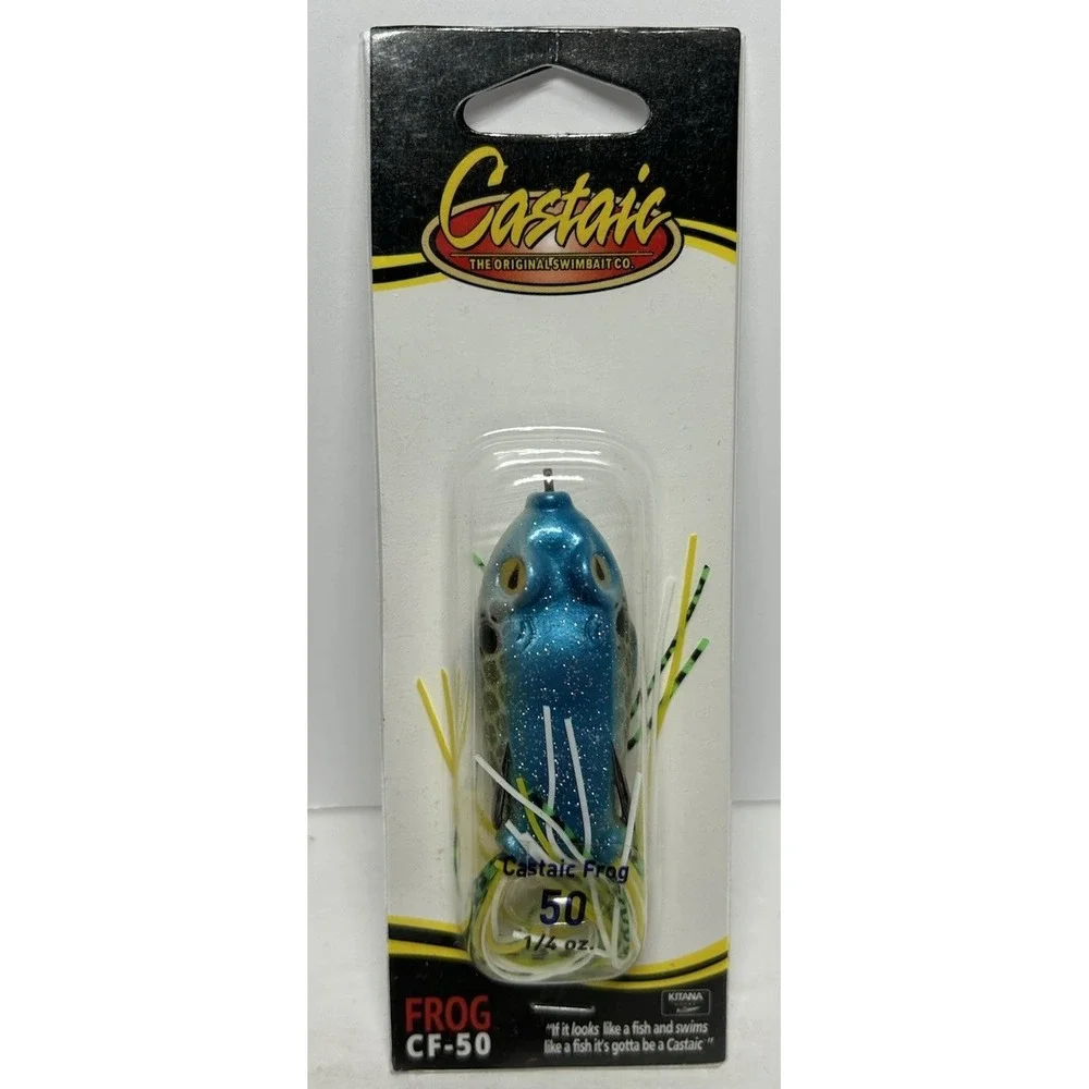 Castaic Frog CF-50‎ Sexy Hollow Body Frog Lure Bass Boat Belly Swimbait New